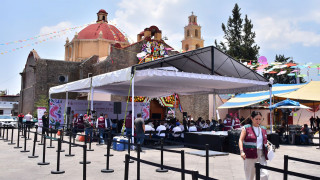 INSTALA SECGOB MÓDULO DE “SÍ AL DESARME, SÍ A LA PAZ” EN SAN MIGUEL TOPILEJO