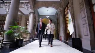 FIRMA GOBIERNO DE LA CIUDAD DE MÉXICO CONVENIO CON EL ACNUR EN FAVOR DE POBLACIÓN MIGRANTE