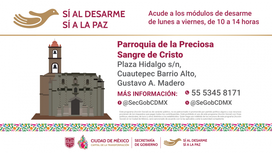 Sí al desarme, sí a la paz