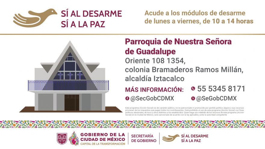 Sí al desarme, sí a la paz