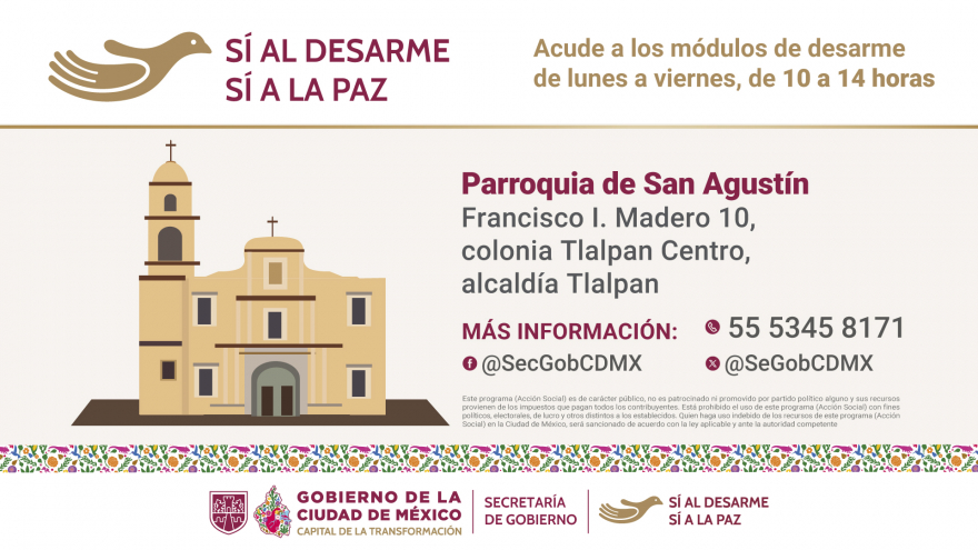Sí al desarme, sí a la paz